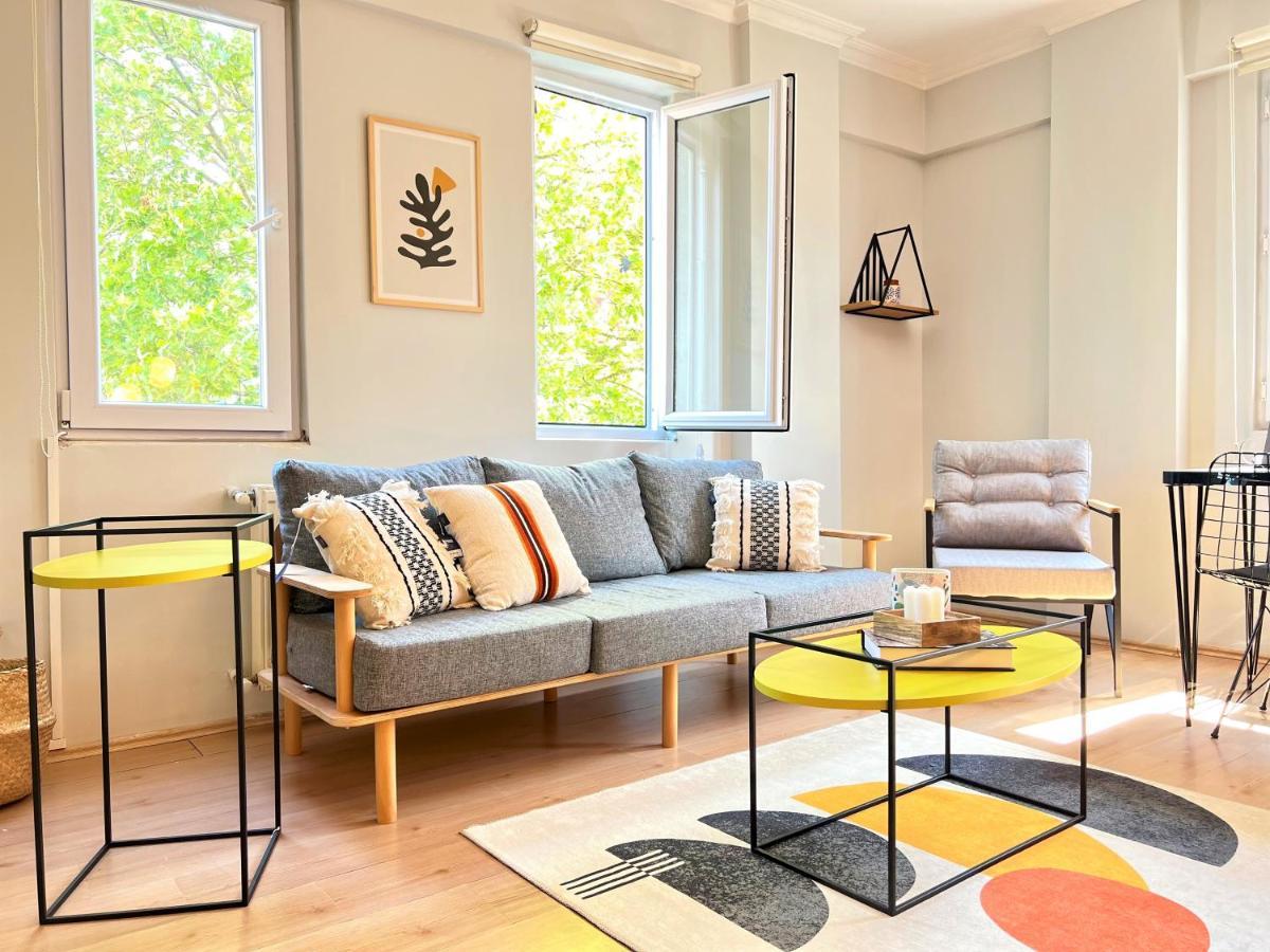 Wonder Homes- Cozy Flat, 2Br, Terrace, Cihangir, Frz3 Istanbul Luaran gambar