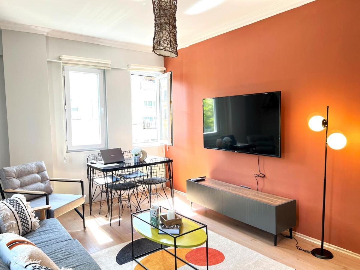 Wonder Homes- Cozy Flat, 2Br, Terrace, Cihangir, Frz3 Istanbul Luaran gambar